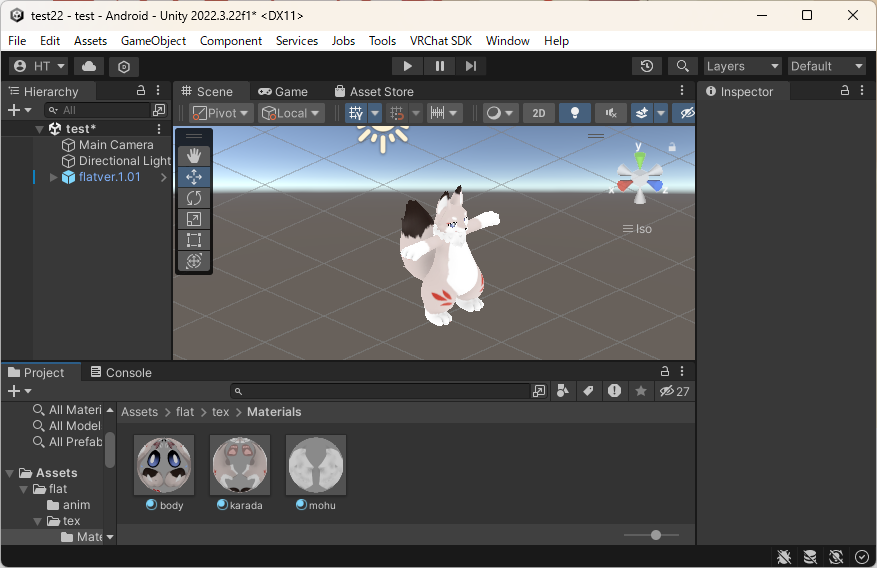 Unity環境